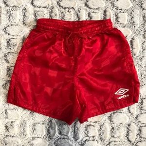 Red Running Shorts